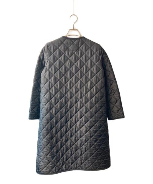 Traditional Weatherwear（トラディショナルウェザーウェア）Traditional Weatherwear (トラディショナルウェザーウェア) ARKLEY LONG キルティングロングコート ブラック サイズ:34の古着・服飾アイテム