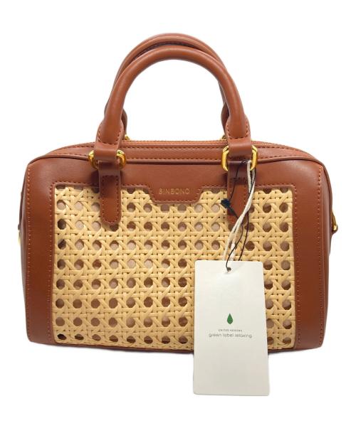 green label relaxing（グリーンレーベルリラクシング）green label relaxing (グリーンレーベルリラクシング) SINBONO (シンボノ) バッグ ブラウン×ベージュ 未使用品の古着・服飾アイテム