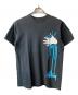stussy（ステューシー）の古着「スプラッター プリントTシャツ」｜ブラック