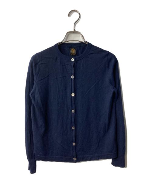 BATONER（バトナ―）BATONER (バトナ―) 丸首カーディガン ネイビー サイズ:1の古着・服飾アイテム