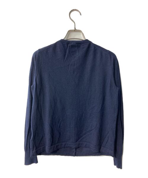 BATONER（バトナ―）BATONER (バトナ―) 丸首カーディガン ネイビー サイズ:1の古着・服飾アイテム