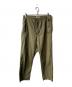 OAMC（オーエーエムシー）の古着「Cropped Zip Pant」｜カーキ