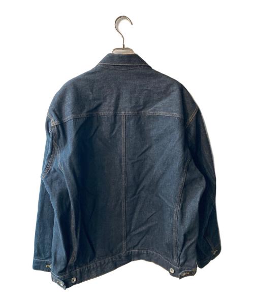 Adam et Rope HOMME（アダムエロペ オム）ADAM ET ROPÉ HOMME (アダムエロペ オム) 【コットンUSA】オーバーサイズ デニムジャケット インディゴ サイズ:XLの古着・服飾アイテム