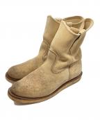 RED WINGレッドウィング）の古着「ペコスブーツ」｜ベージュ