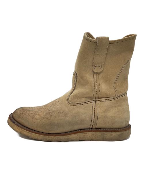 RED WING（レッドウィング）RED WING (レッドウィング) ペコスブーツ ベージュ サイズ:27.5㎝の古着・服飾アイテム