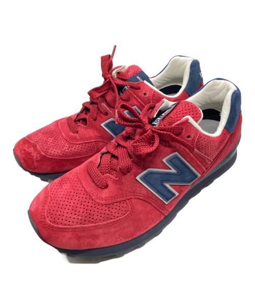 NEW BALANCE（ニューバランス）NEW BALANCE (ニューバランス) ローカットスニーカー レッド サイズ:27.5cmの古着・服飾アイテム