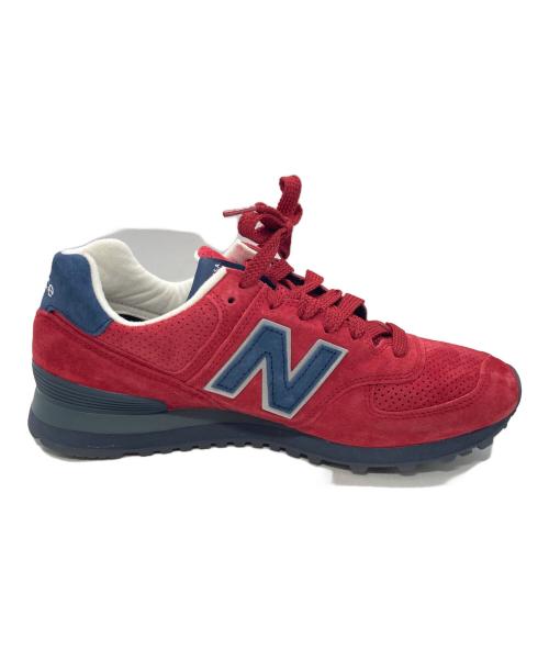 NEW BALANCE（ニューバランス）NEW BALANCE (ニューバランス) ローカットスニーカー レッド サイズ:27.5cmの古着・服飾アイテム