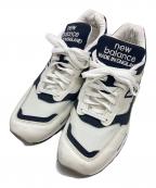 NEW BALANCEニューバランス）の古着「ローカットスニーカー」｜ホワイト