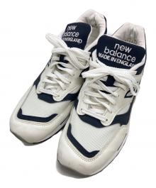 NEW BALANCE（ニューバランス）の古着「ローカットスニーカー」｜ホワイト