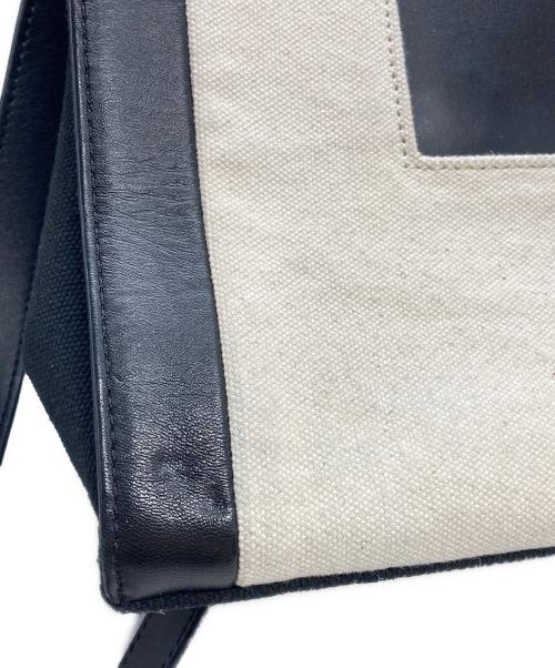 DIESEL（ディーゼル）DIESEL (ディーゼル) 異素材MIX2WAYバッグ ホワイトの古着・服飾アイテム