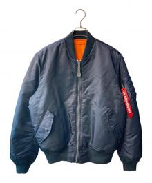 ALPHA（アルファ）の古着「MA-1 JAPAN SPEC」｜ネイビー