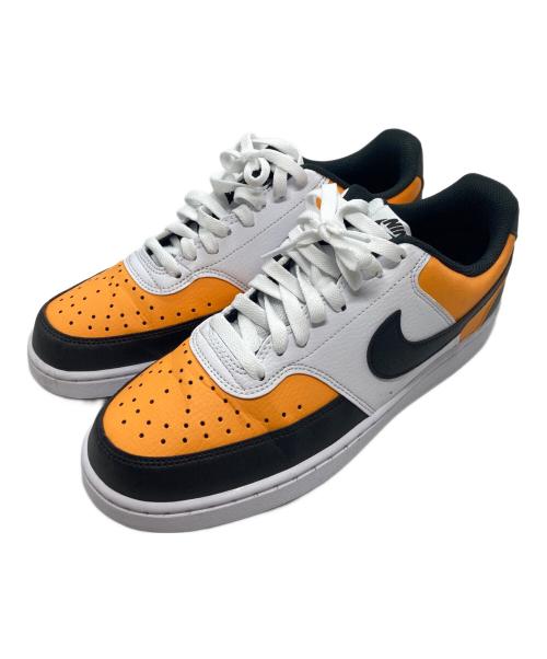 NIKE（ナイキ）NIKE (ナイキ) コート ビジョン LOW ホワイト×イエロー サイズ:26.5㎝の古着・服飾アイテム