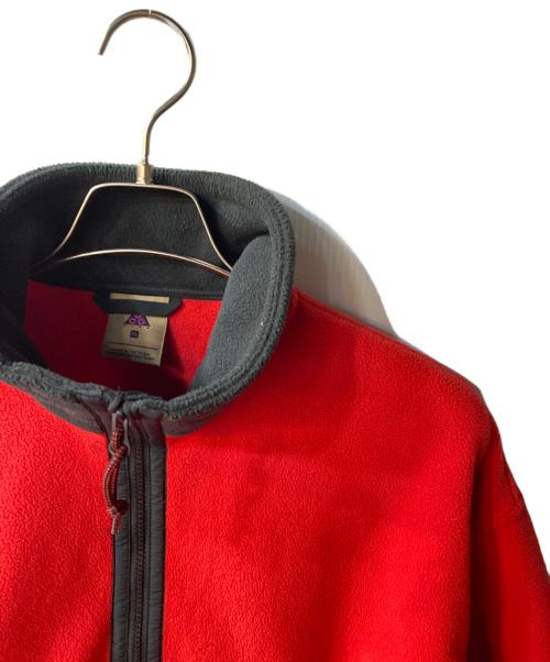 NIKE ACG（ナイキエーシージー）NIKE ACG (ナイキエーシージー) フリースジャケット レッド サイズ:XLの古着・服飾アイテム