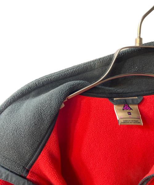 NIKE ACG（ナイキエーシージー）NIKE ACG (ナイキエーシージー) フリースジャケット レッド サイズ:XLの古着・服飾アイテム