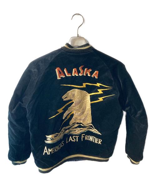 テーラー東洋（テーラートウヨウ）テーラー東洋 (テーラートウヨウ) リバーシブル別珍スカジャン ブラック サイズ:Ｓの古着・服飾アイテム