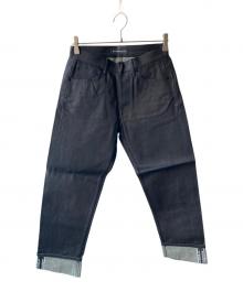 MADISON BLUE（マディソンブルー）の古着「SERUBITCHI JQ STRAIGHT DENIM」｜インディゴ