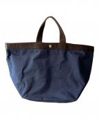 Herve Chapelierエルベシャプリエ）の古着「トートバッグ」｜ネイビー
