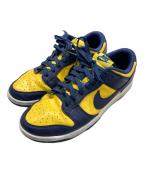 NIKEナイキ）の古着「スニーカー」｜イエロー×ネイビー
