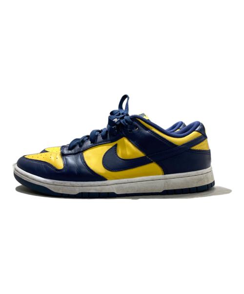 NIKE（ナイキ）NIKE (ナイキ) スニーカー イエロー×ネイビー サイズ:28cmの古着・服飾アイテム