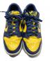 NIKE (ナイキ) スニーカー イエロー×ネイビー サイズ:28cm：4000円