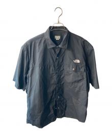 THE NORTH FACE（ザ ノース フェイス）の古着「S/S Nuptse Shirt」｜ブラック