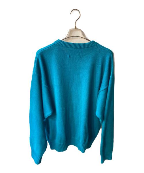 Eddie Bauer（エディーバウアー）Eddie Bauer (エディーバウアー) ニット ブルー サイズ:XLの古着・服飾アイテム