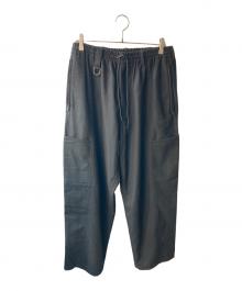 Y-3（ワイスリー）の古着「U FLANNEL STR PNT」｜ブラック