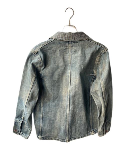 NEIGHBORHOOD（ネイバーフッド）NEIGHBORHOOD (ネイバーフッド) SAVAGE COVERALL/C-JKT インディゴ サイズ:Ｍの古着・服飾アイテム