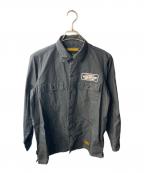 NEIGHBORHOODネイバーフッド）の古着「CLASSIC WORK/C-SHIRT.LS」｜ブラック
