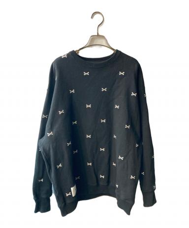 中古・古着通販】WTAPS (ダブルタップス) ACNE SWEATER ブラック