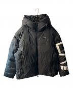 EA7イーエーセブン）の古着「パデッドジャケット」｜ブラック