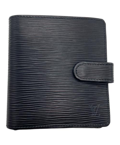 LOUIS VUITTON（ルイ ヴィトン）LOUIS VUITTON (ルイ ヴィトン) エピ ポルト ビエ コンパクト ブラックの古着・服飾アイテム