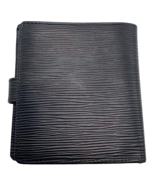 LOUIS VUITTON（ルイ ヴィトン）LOUIS VUITTON (ルイ ヴィトン) エピ ポルト ビエ コンパクト ブラックの古着・服飾アイテム