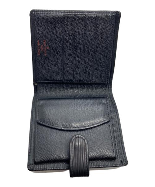 LOUIS VUITTON（ルイ ヴィトン）LOUIS VUITTON (ルイ ヴィトン) エピ ポルト ビエ コンパクト ブラックの古着・服飾アイテム