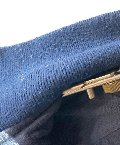 Calvin Klein Jeans（カルバンクラインジーンズ）Calvin Klein Jeans (カルバンクラインジーンズ) スタンドネックブルゾン インディゴ サイズ:Lの古着・服飾アイテム