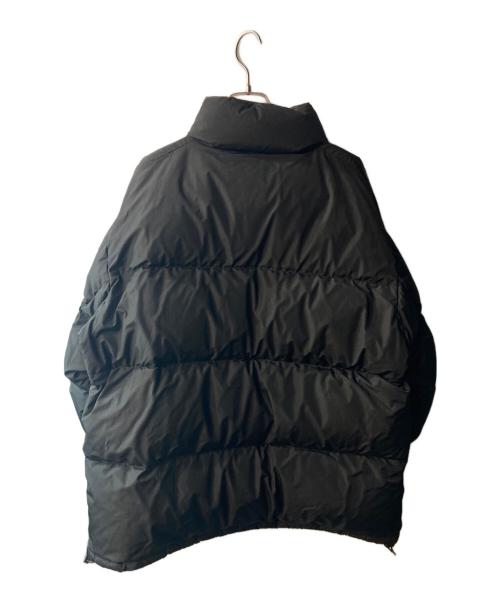 FIRST DOWN（ファーストダウン）FIRST DOWN (ファーストダウン) REVERSIBLE BUBBLE DOWN JACKET SHORT ブラック サイズ:Lの古着・服飾アイテム