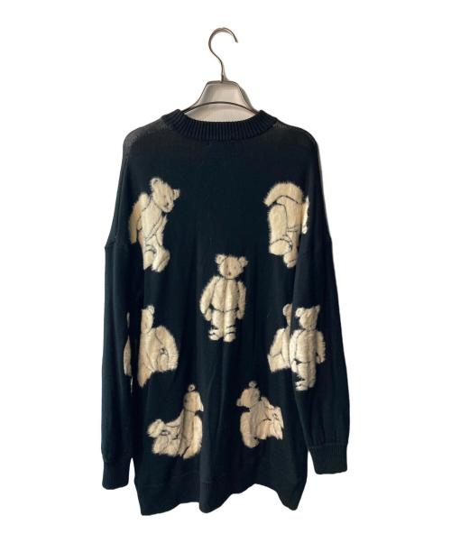 DOUBLE STANDARD CLOTHING（ダブルスタンダードクロージング）DOUBLE STANDARD CLOTHING (ダブルスタンダードクロージング) シャギーモール ベアニット ブラック サイズ:FREEの古着・服飾アイテム