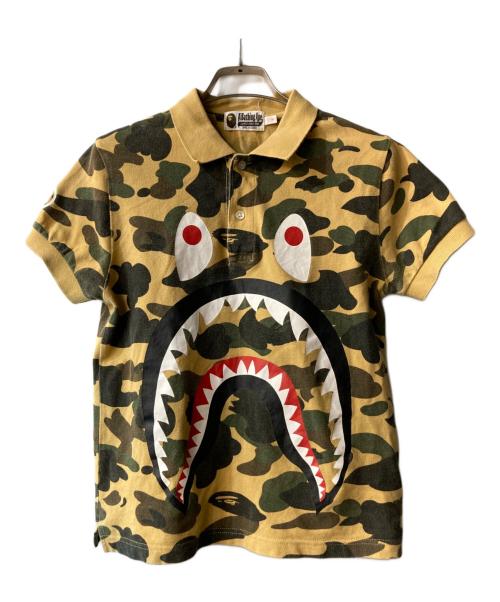 A BATHING APE（アベイシングエイプ）A BATHING APE (アベイシングエイプ) ポロシャツ ベージュ サイズ:Sの古着・服飾アイテム