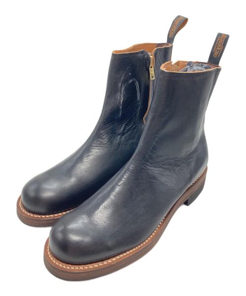 ROLLING DUB TRIO（ローリングダブトリオ）ROLLING DUB TRIO (ローリングダブトリオ) CASPER Gray Guidi Calf ブラック サイズ:26㎝の古着・服飾アイテム