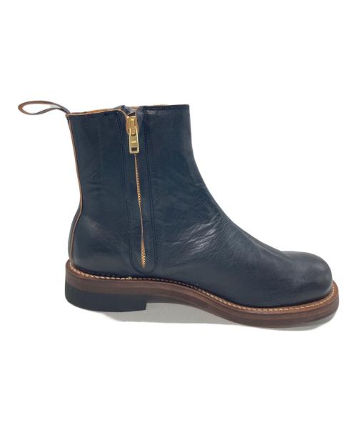 ROLLING DUB TRIO（ローリングダブトリオ）ROLLING DUB TRIO (ローリングダブトリオ) CASPER Gray Guidi Calf ブラック サイズ:26㎝の古着・服飾アイテム