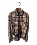 COMME des GARCONS HOMMEコムデギャルソン オム）の古着「チェックシャツ」｜ブラウン