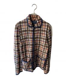 COMME des GARCONS HOMME（コムデギャルソン オム）の古着「チェックシャツ」｜ブラウン