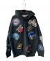 OFF THE COURT by NBA（オフ・ザ・コート バイ NBA）の古着「別注 20 Teams Logo Hoodie Sweat」｜ブラック