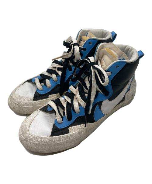 NIKE（ナイキ）NIKE (ナイキ) スニーカー ホワイト×ブルー サイズ:24.5㎝の古着・服飾アイテム