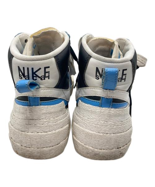 NIKE（ナイキ）NIKE (ナイキ) スニーカー ホワイト×ブルー サイズ:24.5㎝の古着・服飾アイテム