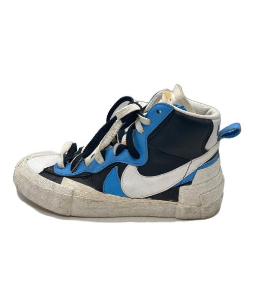 NIKE（ナイキ）NIKE (ナイキ) スニーカー ホワイト×ブルー サイズ:24.5㎝の古着・服飾アイテム