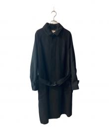 URBAN RESEARCH DOORS（アーバンリサーチドアーズ）の古着「ステンカラーコート」｜ブラック