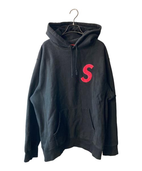 SUPREME（シュプリーム）Supreme (シュプリーム) 19AW s logo hooded sweatshirt ブラック サイズ:XLの古着・服飾アイテム