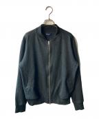 FRED PERRYフレッドペリー）の古着「Bomber Track JKT JAPAN LIMITED」｜グレー