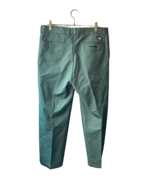 Dickies（ディッキーズ）Dickies (ディッキーズ) WACKO MARIA (ワコマリア) PLEATED TROUSERS グリーン サイズ:XLの古着・服飾アイテム